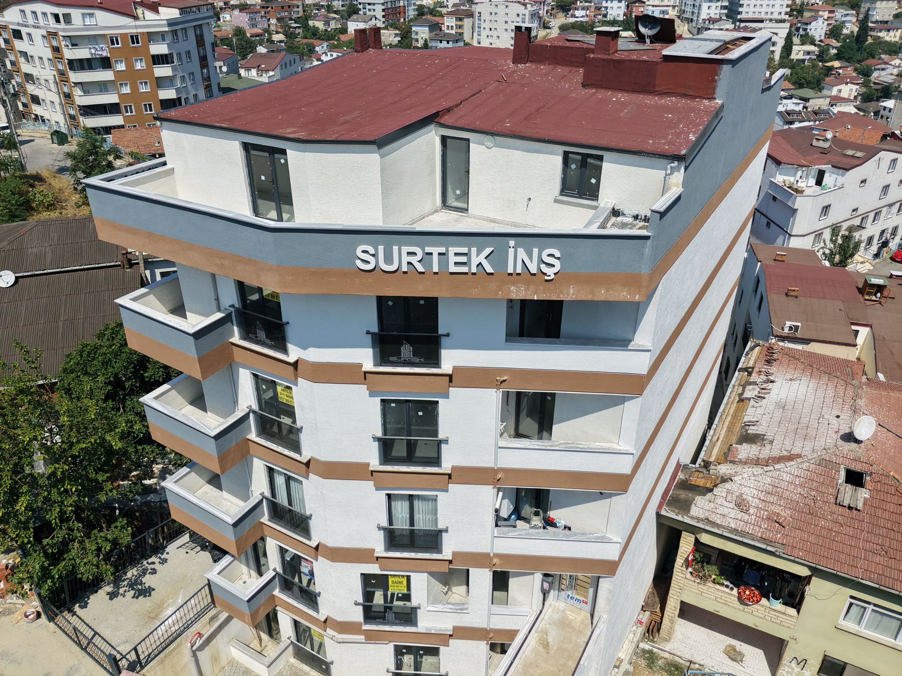 Köşklüçeşme Konutları — havadan görünüm